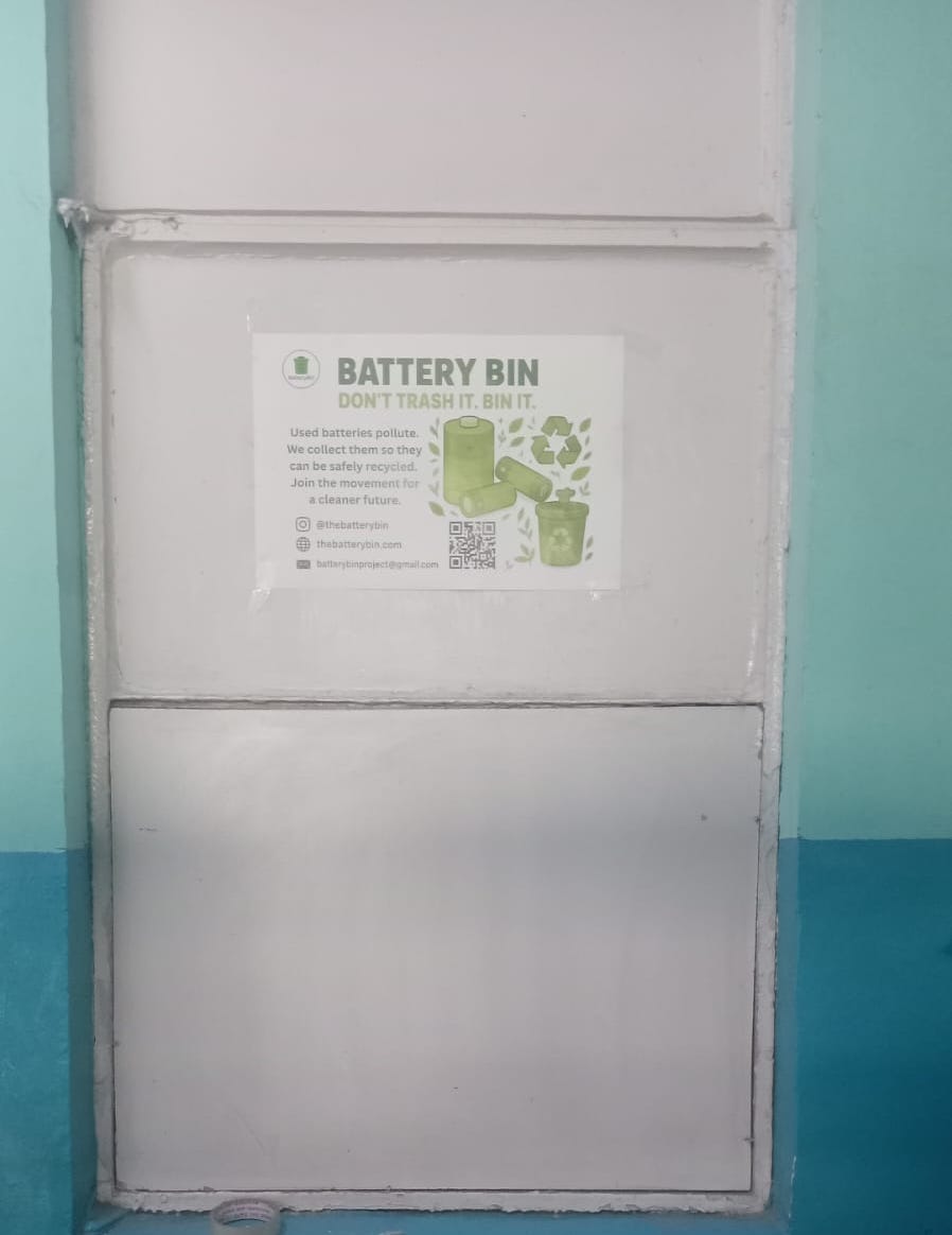 Awareness Poster at N.C. Jindal – Location 1