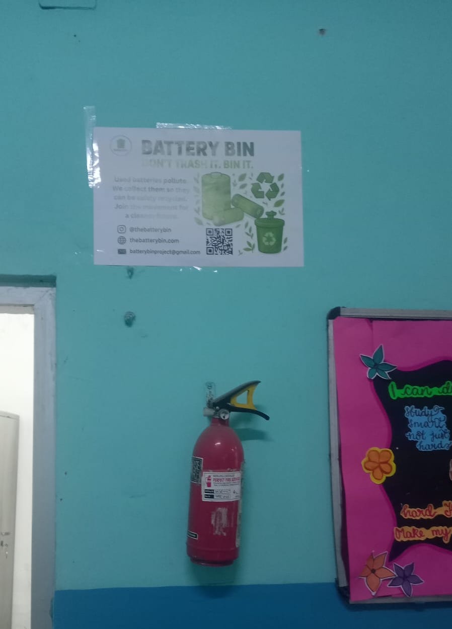 Awareness Poster at N.C. Jindal – Location 2