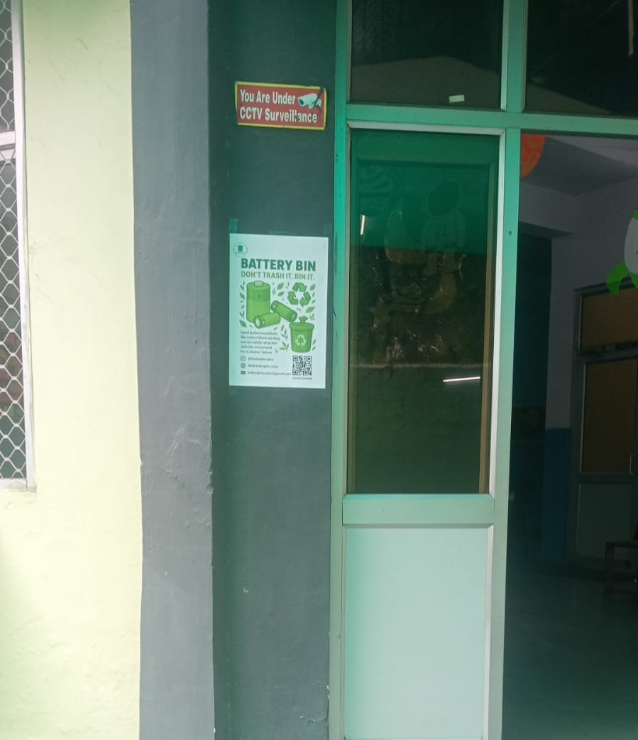 Awareness Poster at N.C. Jindal – Location 3